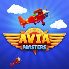 Avia Masters Slot mit bunten Flugzeugen auf Dragonia Casino
